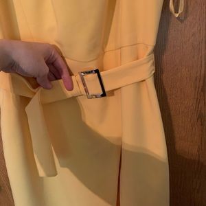 Summer dress, light yellow